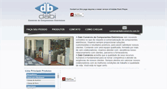 Desktop Screenshot of dabicomercio.com.br