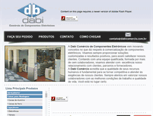 Tablet Screenshot of dabicomercio.com.br